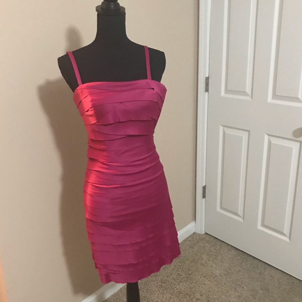 Kenneth Cole Pink bandage dress